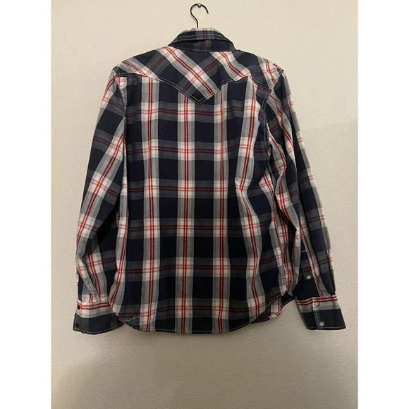 Ditch Plains Pearl Snap Shirt Size Large - Picture 8 of 10